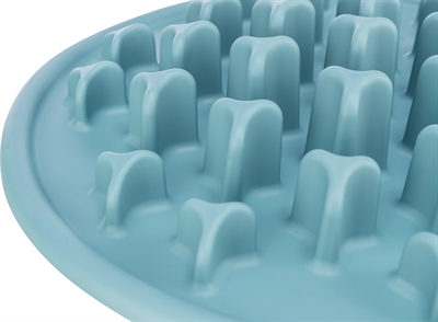 Trixie Voermat Slowfeeding Pillars TPE Blauw 35x35 cm
