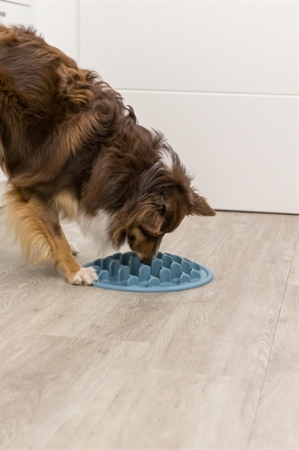 Trixie Voermat Slowfeeding Pillars TPE Blauw 35x35 cm