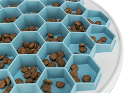 Trixie Slowfeeding Voerplaat Hive 30x30 cm Grijs/Blauw