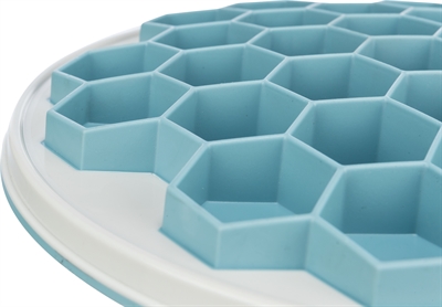Trixie Slowfeeding Voerplaat Hive 30x30 cm Grijs/Blauw