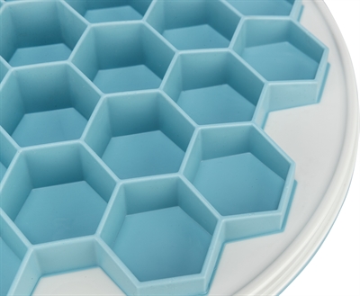 Trixie Slowfeeding Voerplaat Hive 30x30 cm Grijs/Blauw