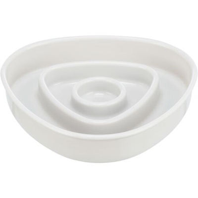 Trixie Slowfeeding Voerbak Kunststof Grijs 15x15 cm 350 ml