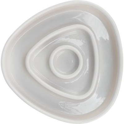 Trixie Slowfeeding Voerbak Kunststof Grijs 15x15 cm 350 ml