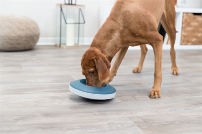 Trixie Slowfeeding Rocking Bowl 23 cm 500 ml Grijs/Blauw