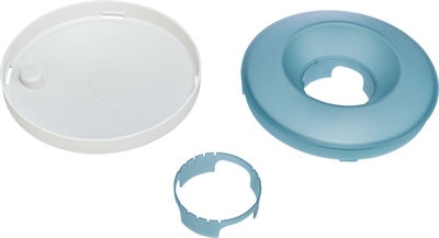 Trixie Slowfeeding Rocking Bowl 23 cm 500 ml Grijs/Blauw