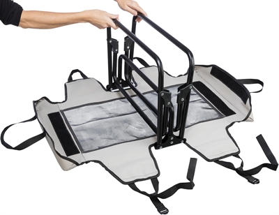 Trixie Stretcher Hondenligbed Grijs/Zwart 79x50 cm — Comfortabele plek voor je hond