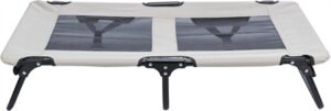 Trixie Stretcher Hondenligbed Grijs/Zwart 99x60x19 cm Inklapbaar