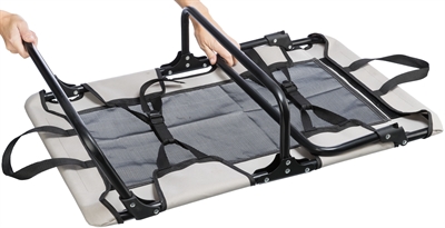 Trixie Stretcher Hondenligbed Grijs/Zwart 99x60x19 cm — Comfortabel ligbed voor binnen en buiten