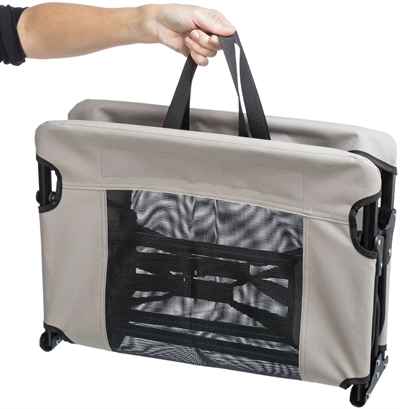 Trixie Stretcher Hondenligbed Grijs/Zwart 99x60x19 cm — Comfortabel ligbed voor binnen en buiten