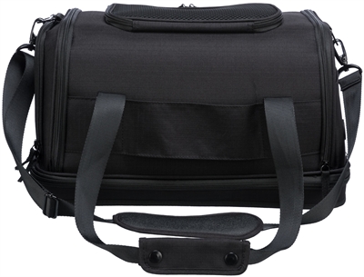 Trixie Vliegtuigtas Plane Zwart 44x28x25 cm voor Kat of Kleine Hond