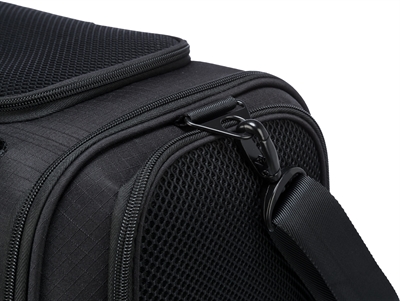 Trixie Vliegtuigtas Plane Zwart 44x28x25 cm voor Kat of Kleine Hond
