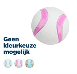 Trixie Bal TPR Lime/Blauw 6x6x6 cm 3 st