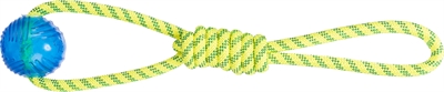 Trixie Aquatoy Touw Trekspeeltje Drijvend 40 cm Groen/Geel