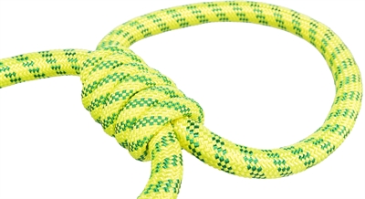 Trixie Aquatoy Touwspeeltje Ringen 42 cm Geel/Groen