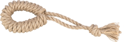 Trixie Flostouw Met Ring Hennep/Katoen 32 cm 3 stuks