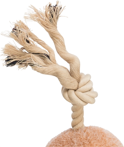 Trixie Be Nordic Mossel Stine Pluche/Touw 38 cm 3 stuks