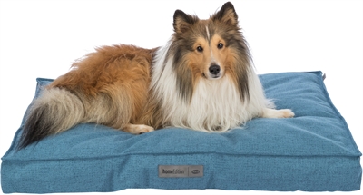 Trixie Kussen Talis Hoekig Blauw 110x80 cm — Comfortabele ligplek voor je hond