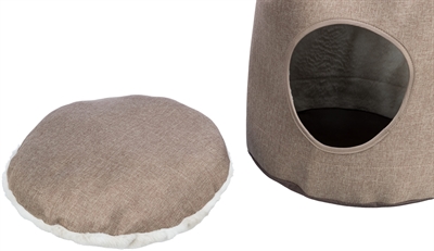 Trixie Kattenmand Schuilplaats Nelli 40x40x55 cm Lichtbruin/Wit-taupe