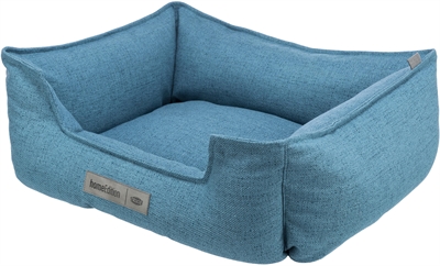 Trixie Hondenmand Talis Hoekig Blauw 60x50 cm — Comfortabele plek voor jouw hond