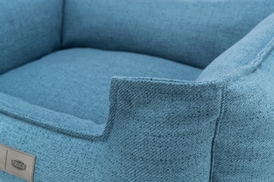 Trixie Hondenmand Talis Hoekig Blauw 100x70 cm — Comfortabele plek voor je hond