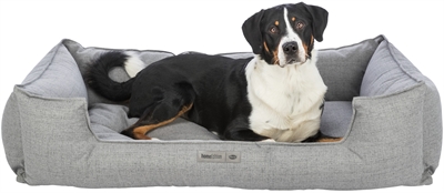 Trixie Hondenmand Talis Hoekig Grijs 120x80 cm — Comfortabele plek voor je hond