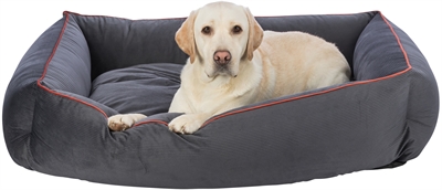 Trixie Hondenmand Romy Hoekig Grijs 55x45 cm — Comfortabele plek voor jouw hond