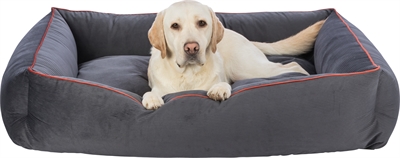 Trixie Hondenmand Romy Hoekig Grijs 90x75 cm — Comfortabele plek voor jouw hond