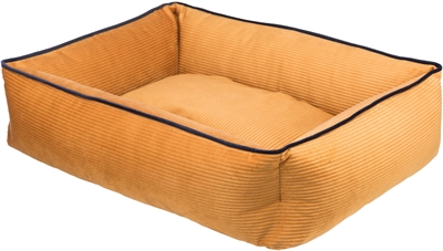 Trixie Hondenmand Romy Hoekig Okergeel 75x60 cm — Comfortabele rustplek voor jouw hond