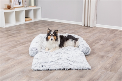 Trixie Sofa Bed Harvey Meubelbeschermer Wit/Zwart 80x130 cm — Bescherming voor je meubels en comfort voor je hond