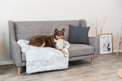 Trixie Sofa Bed Harvey Meubelbeschermer Wit/Zwart 80x130 cm — Bescherming voor je meubels en comfort voor je hond