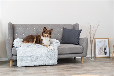 Trixie Sofa Bed Harvey Meubelbeschermer Wit/Zwart 80x130 cm — Bescherming voor je meubels en comfort voor je hond