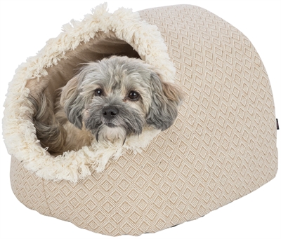 Trixie Kattenmand Iglo Boho Beige 35x41x26 cm