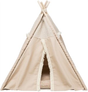 Trixie Kattenmand Tipi Boho Beige 55x55x65 CM
