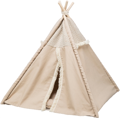 Trixie Kattenmand Tipi Boho Beige 55x55x65 cm