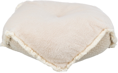 Trixie Hondenkussen Boho Hoekig Beige 70x70 cm — Comfortabele plek voor je hond