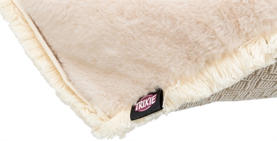 Trixie Hondenkussen Boho Hoekig Beige 70x70 cm — Comfortabele plek voor je hond