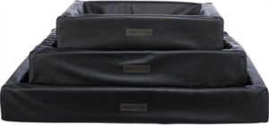 Trixie Vital Mand Remo Hoekig Kunstleer Zwart 70x60 CM