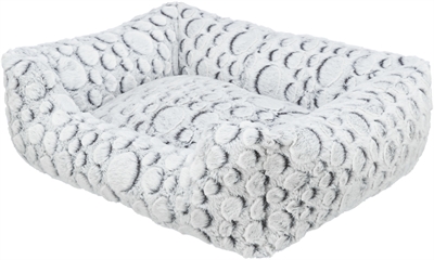 Trixie Hondenmand Mila Hoekig Pluche 80x60 cm — Comfortabele plek voor jouw hond