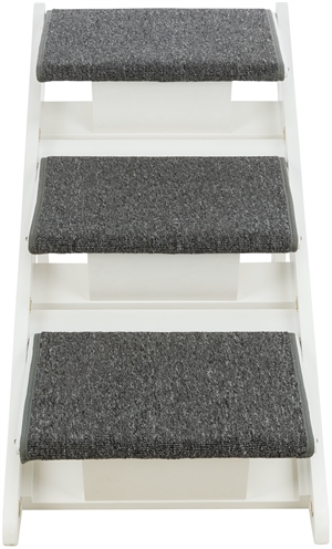 Trixie Loopplank met Uitklapbare Treden 44x106x46 cm Wit