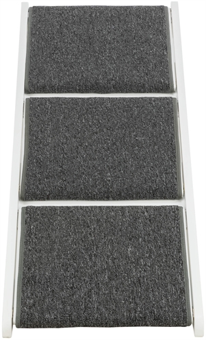 Trixie Loopplank met Uitklapbare Treden 44x106x46 cm Wit