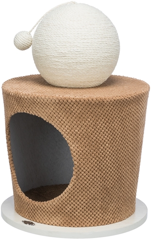 Trixie Kattenmand Ton met Krabbal Taupe 36x36x50 cm