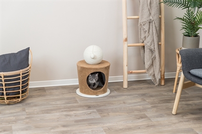 Trixie Kattenmand Ton met Krabbal Taupe 36x36x50 cm