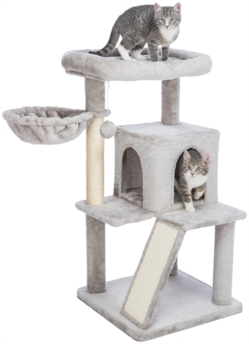 Trixie Junior Krabpaal Pepito Grijs 48x48x98 cm voor Kittens