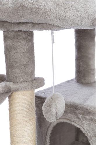 Trixie Junior Krabpaal Pepito Grijs 48x48x98 cm voor Kittens