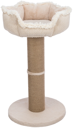 Trixie Krabpaal Boho Beige 50x50x97 cm met relax-mand