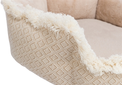 Trixie Krabpaal Boho Beige 50x50x97 cm met relax-mand