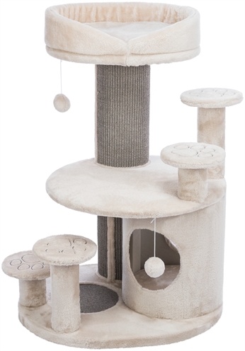 Trixie Krabpaal Emil Lichtgrijs 69x59x96 cm met relax-mand