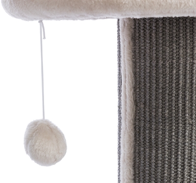 Trixie Krabpaal Emil Lichtgrijs 69x59x96 cm met relax-mand