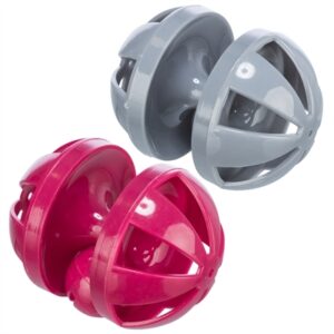 Trixie Speelrol Kunststof Assorti 6,5x6,5x9 CM 4 ST