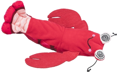 Trixie Spartelgarnaal Catnip Rood 23 cm